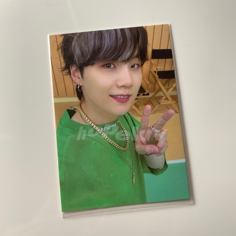 BTS Yoongi Suga Cardigan Butter Photocard PC