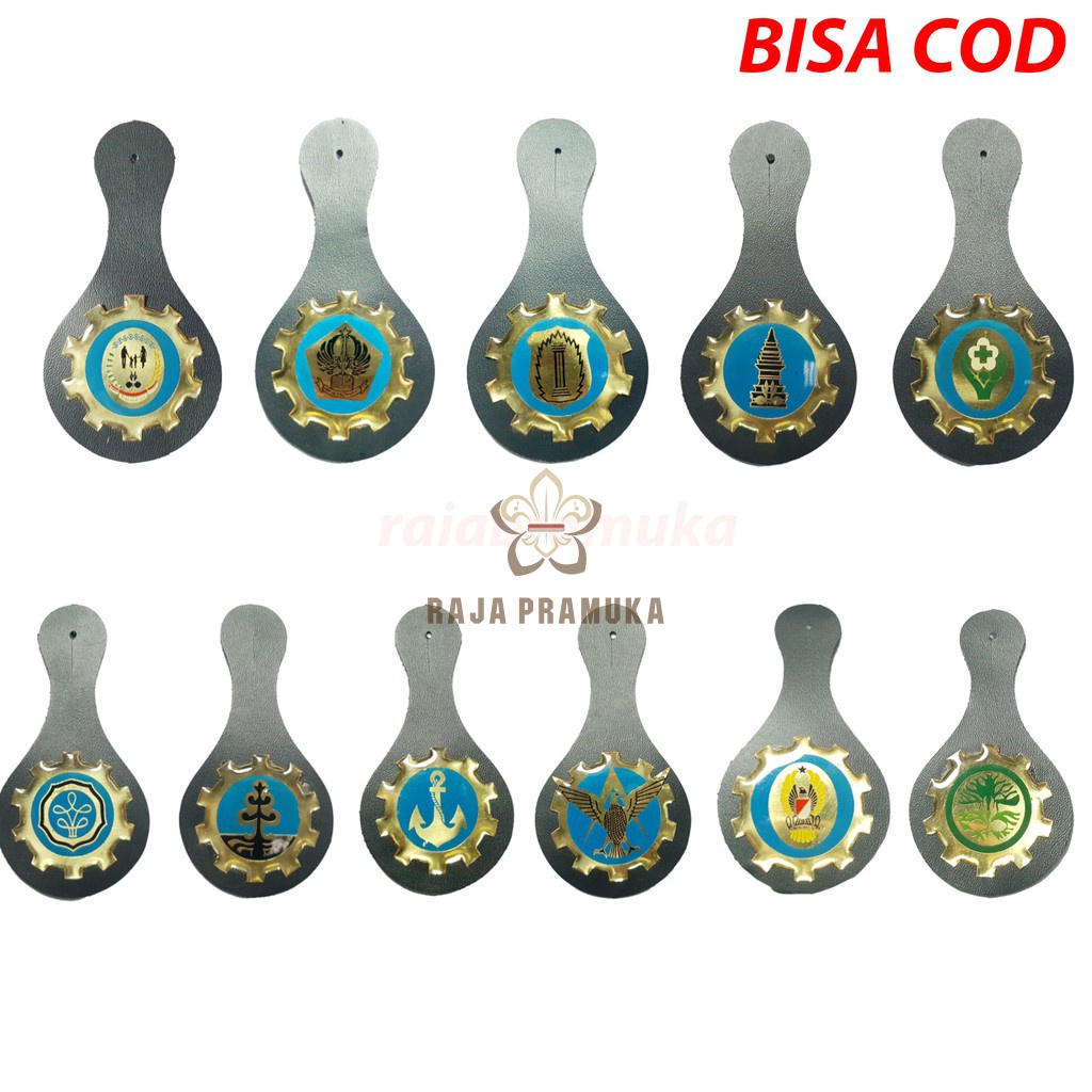 Tanda Jabatan Pramuka Tanjab Dewan Saka Bhayangkara Wira Kartika Bahari Saka Kencana Fiberglass