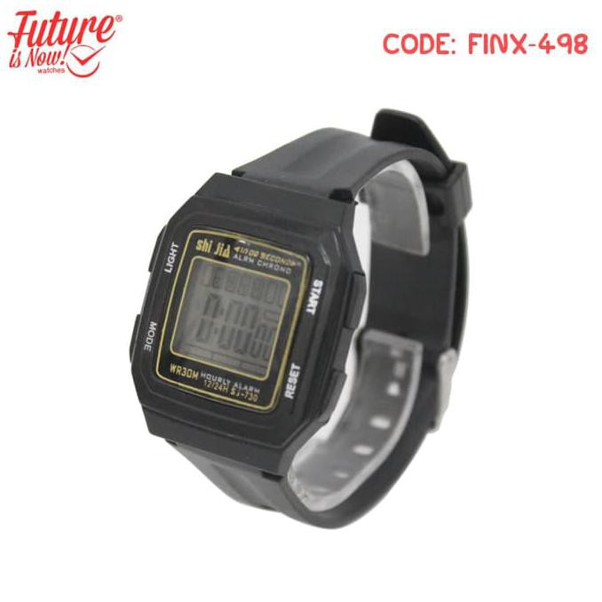 JAM TANGAN FASHION PRIA WANITA DIGITAL - RUBBER STRAP - FINX-498