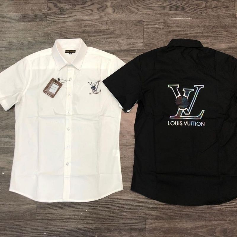 KAOS KEMEJA PRIA IMPORT BRANDED LOUIS VUITTON MIRROR QUALITY
