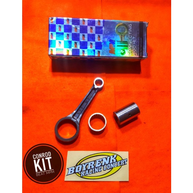 STANG SEHER CONROD KIT CON ROD KIT SET BEAT KARBU  MPM - BOYRENK RACING