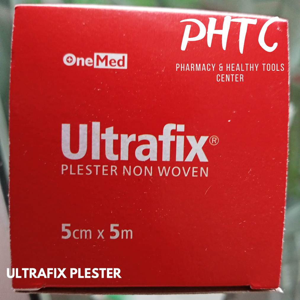 ONEMED Ultrafix 5cm x 5m l Plester Non Woven Ultra fix