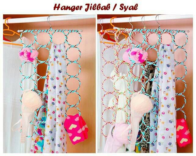 Hanger Bulat / Ring / Hijab / Jilbab / Kerudung