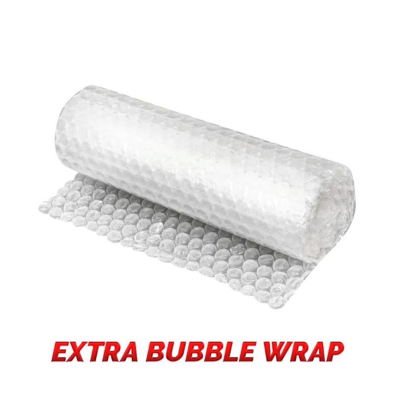 

BUBBLE WRAP TAMBAHAN / EXTRA BUBBLE WRAP PACKING