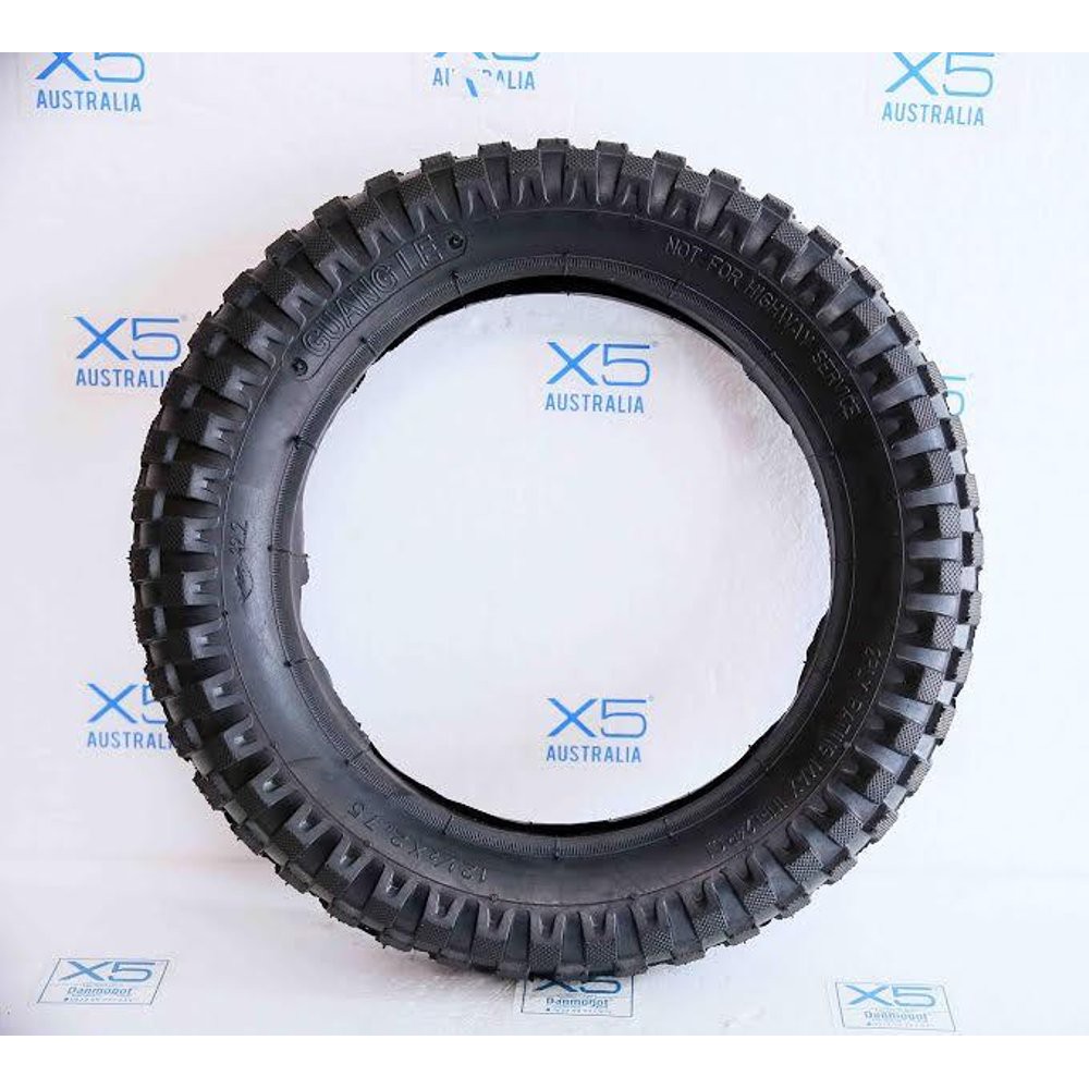 Ban luar mini trail 50 cc ring 12 ready stock