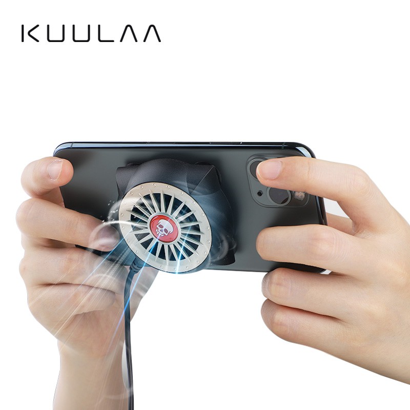

KUULAA Kipas Pendingin Handphone Universal dengan Radiator Heat Sink untuk Handphone