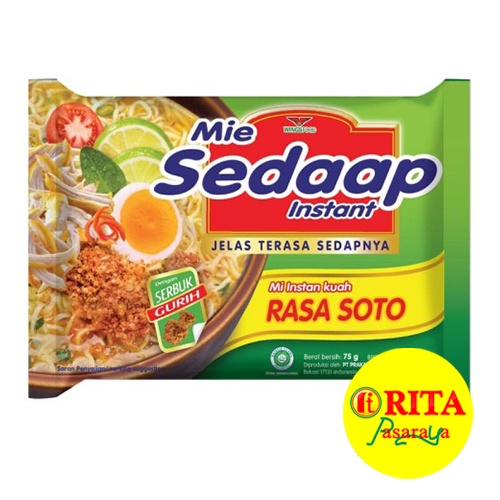 

Sedaap Mie Instan Rasa Soto 75 Gr