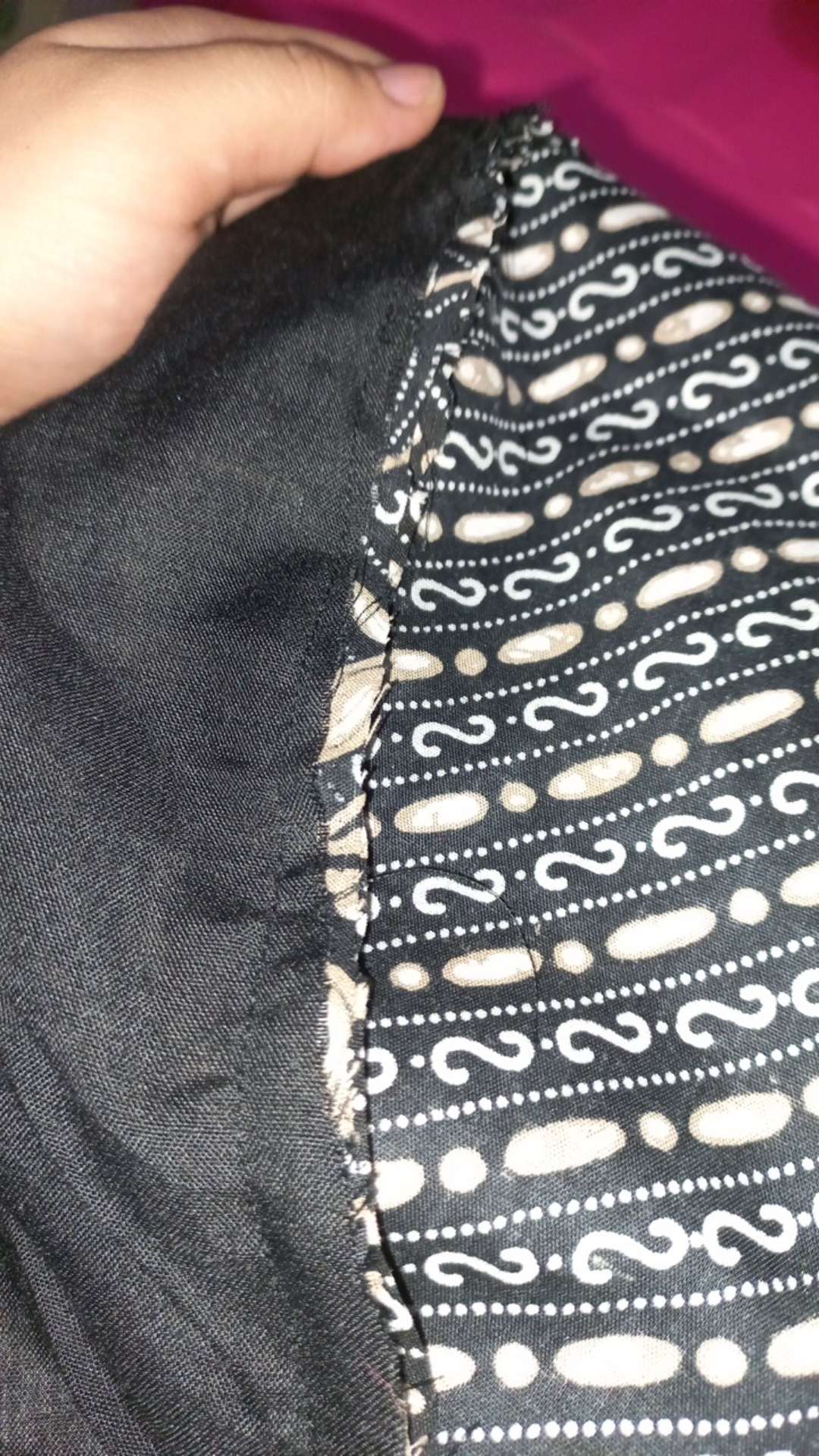 Kharisma Pendek Kemeja Batik Pria Lengan Slimfit Katun Printing Hem Baju Atasan Kantor Modern