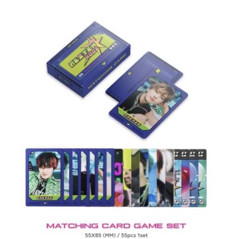 Sharing Matching Card Game Set NCT Dream