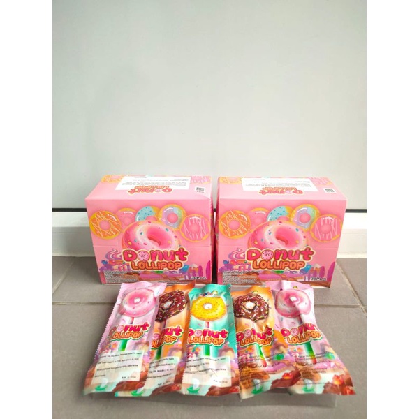 

DONUT LOLLIPOP ( isi 1 Box 30 Pcs )