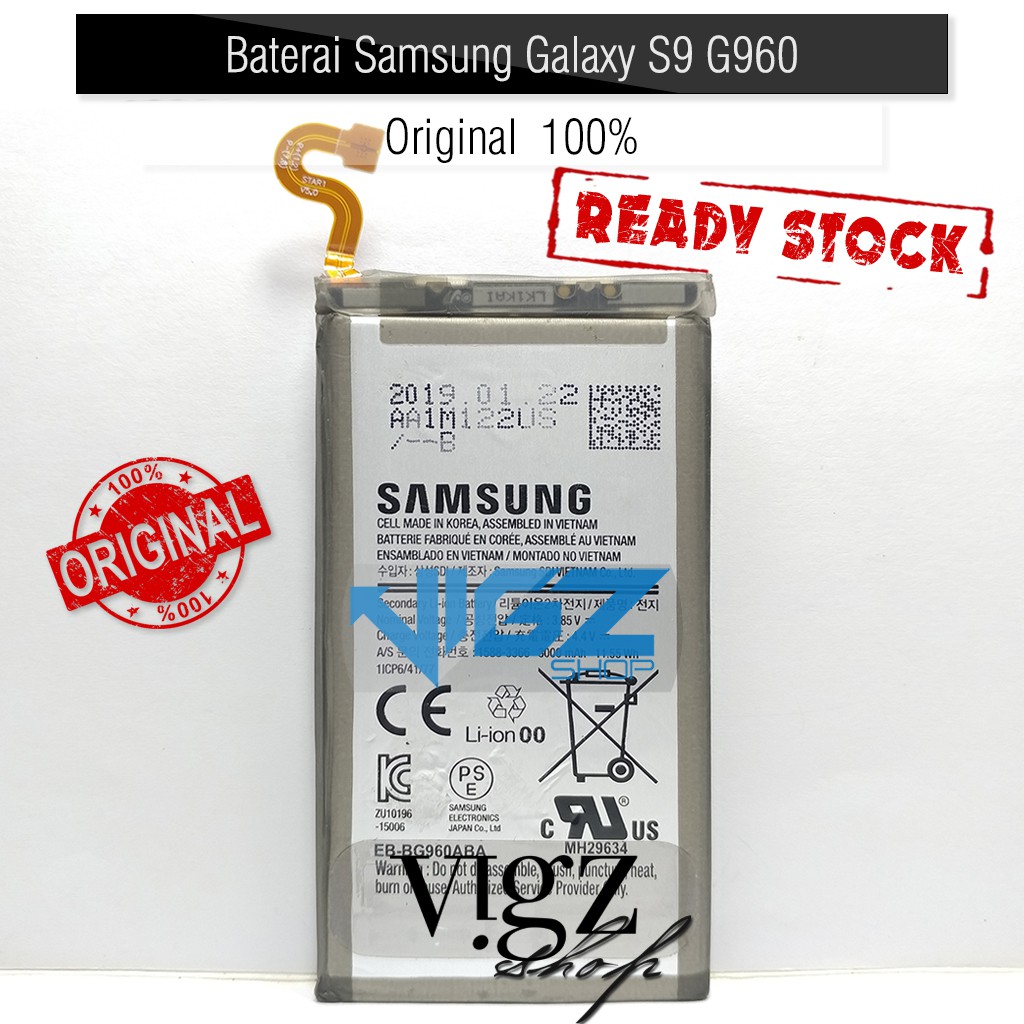 Baterai Samsung Galaxy S9 G960 Original 100%