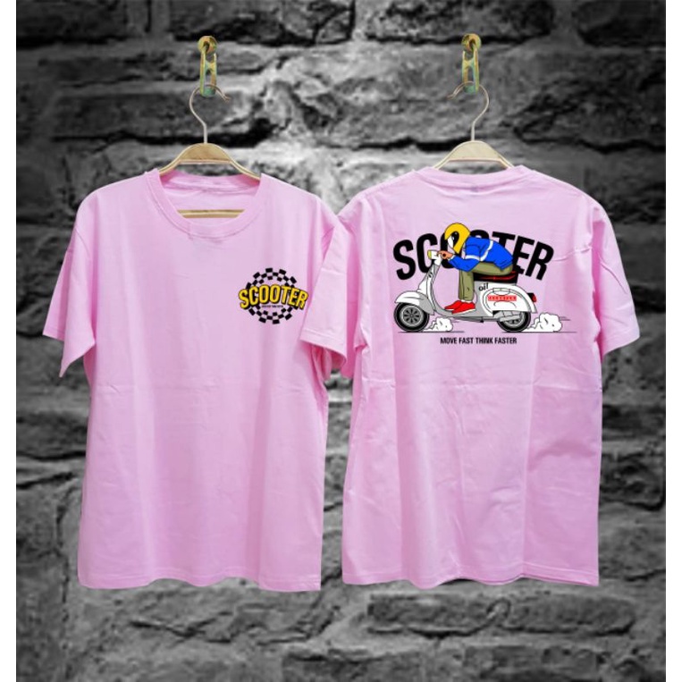 Kaos Motor Scooter -Kaos VESPA -Kaos VESPA Scooter NEW