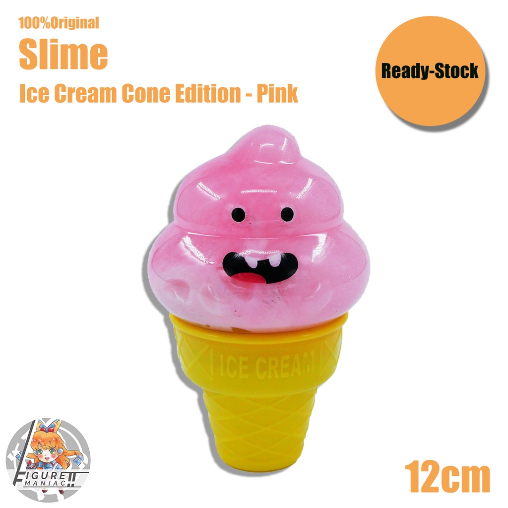 Figure Maniac - Slime Ice Cream Cone Edition Tabung Edition 12 cm Import Premium