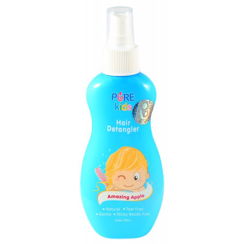 Pure Kids Hair Detangler Spray / Vitamin Rambut Anak - 200ml (Tersedia varian aroma)