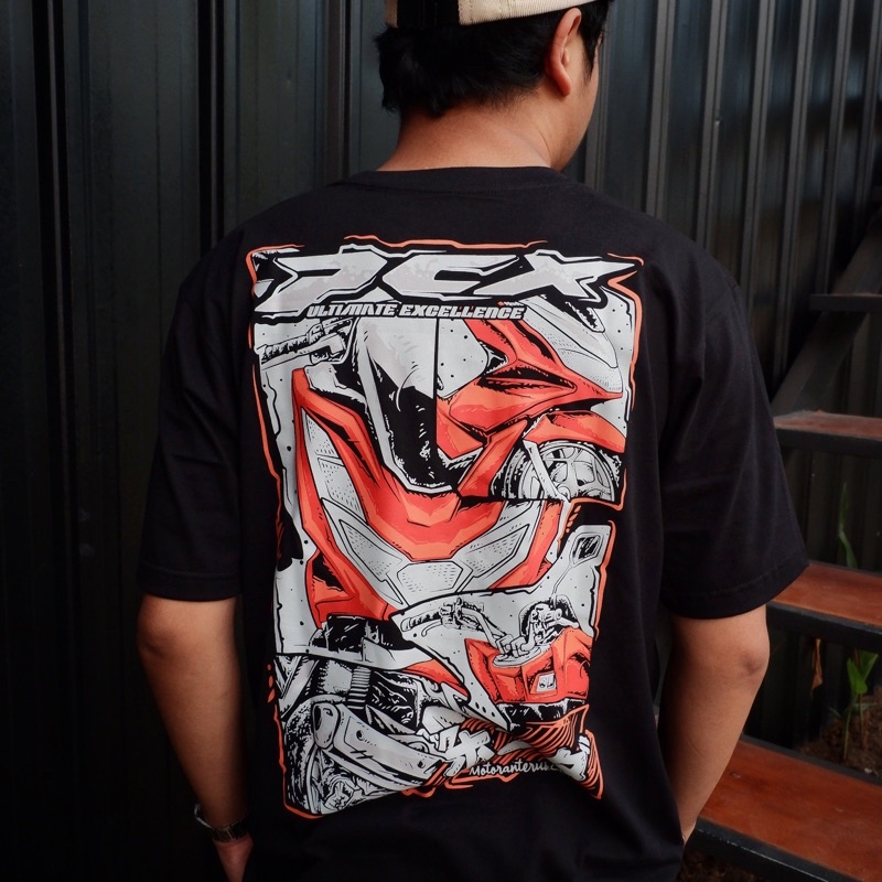 KAOS HONDA PCX | KAOS MOTOR | KAOS BIKERS INDONESIA