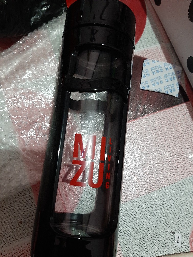 Kou-cha Glass Water Bottle Botol Air Minum Kaca Tumbler 350ml Saringan Teh Infused Water Bpa-free