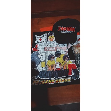 kaos Vespa pejuang extreme