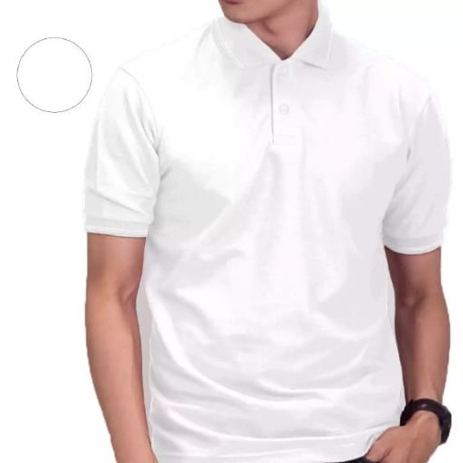 Kaos polos -  Kaos polo shirt pria lengan pendek | kaos kerah pria | kaos seragam polos | Harga grosir size l