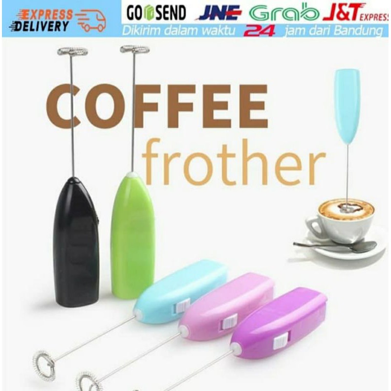 [ PROMO ] Milk Frother Pengaduk Pembuat Buih Wisking Susu Kopi Mixer Pengocok