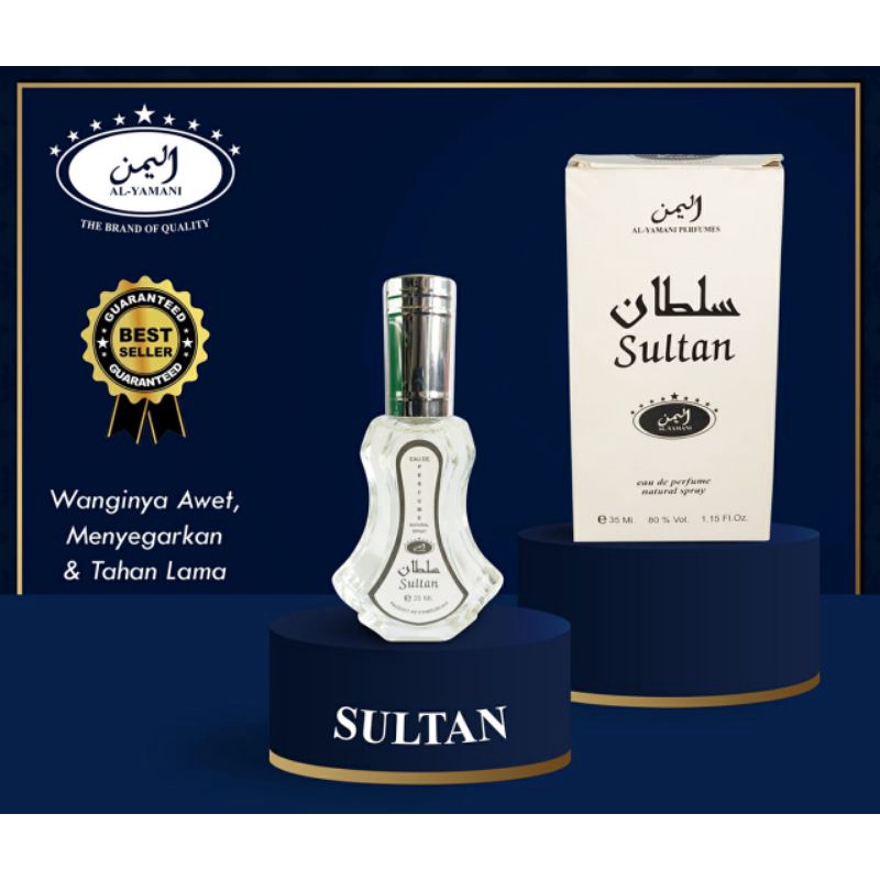 Parfum AL YAMANI Spray 35ml Aroma SULTAN