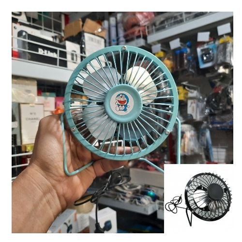 Kipas Angin USB Mini Fan Besi Laptop Komputer Mobil 113159