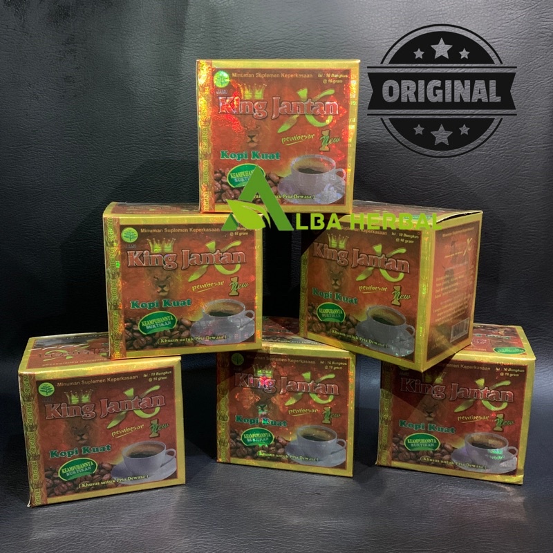 KOPI KING JANTAN - KOPI KING JANTAN PRIA 100% ORIGINAL
