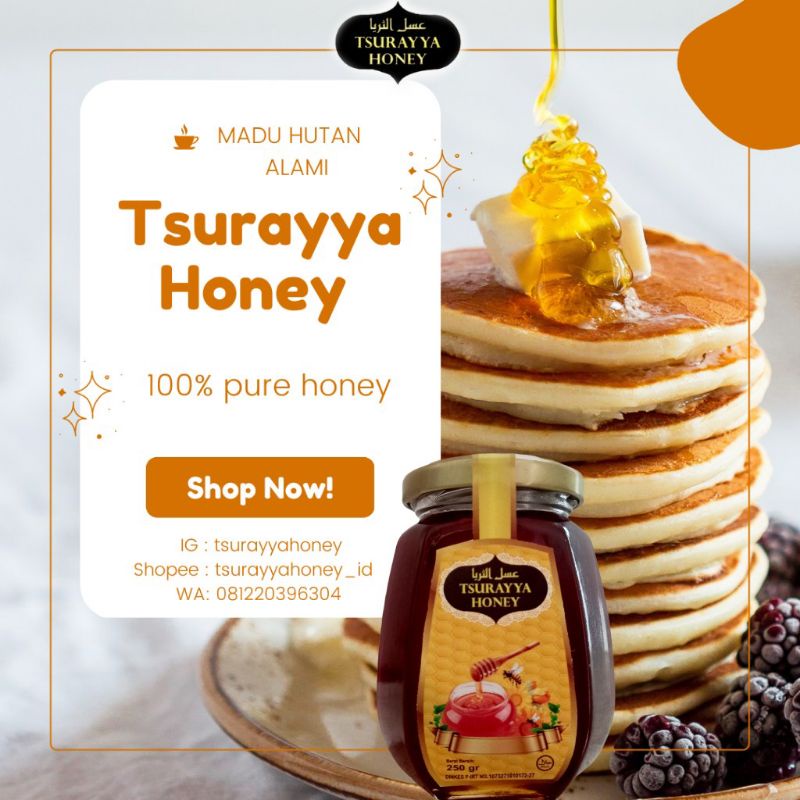 

Madu Hutan Original 100% Alami "Tsurayya Honey" 250gr