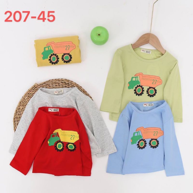 Kaos Import Anak LAKI LAKI 1-4 Tahun Kaos Lengan Panjang Anak Import Murah