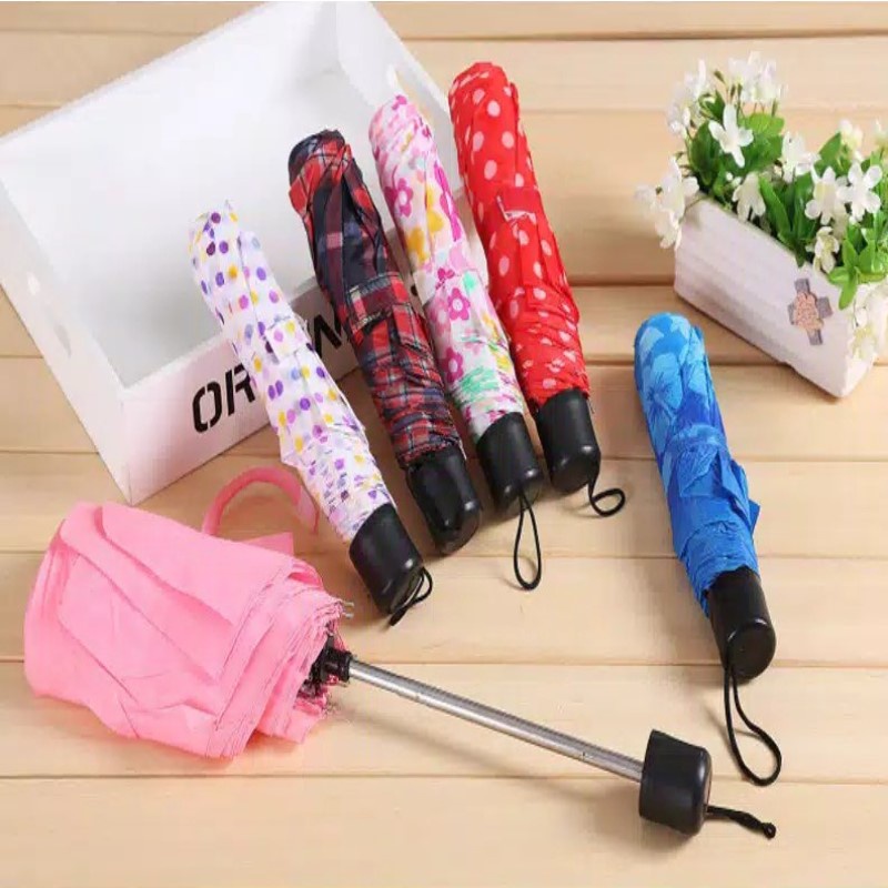 Payung Lipat 3 Paling Termurah... Fashion Buat Hadiah Souvernir OSAKA