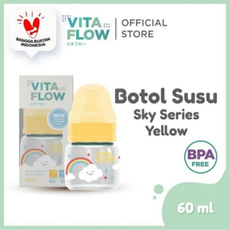 VITA FLOW Botol Susu Multi Fungsi 60ml Botol ASI