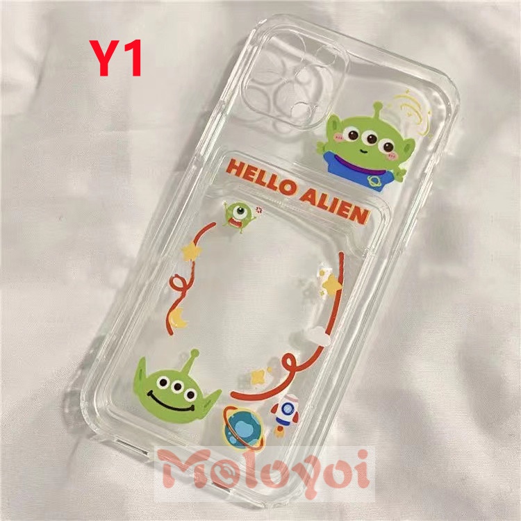 Soft Case Tpu Motif Hello Kitty Slot Kartu Kredit Untuk Iphone 7 8 Plus 6 6s Plus 12 11 13 Pro Max Xr X Se 2020 Xs Max