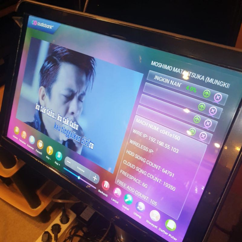 Hardisk isi lagu Karaoke dan software karaoke siap pakai