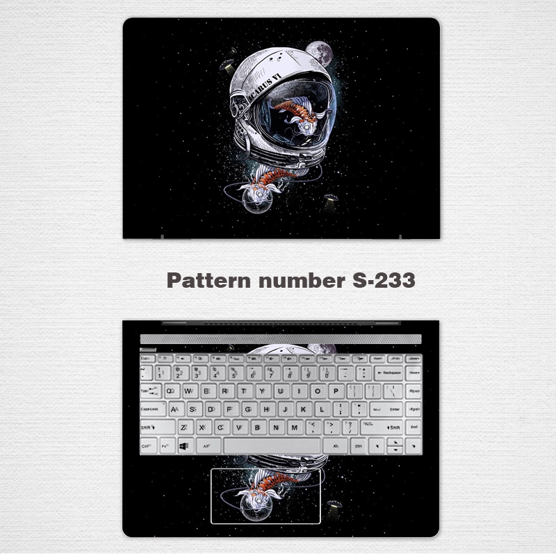 2pcs Stiker Pelindung Laptop UNIVERSAL Bahan VINYL 12 13 14 15.6 Inch ASUS UX32 U3000 K43 A45U5100U UX305