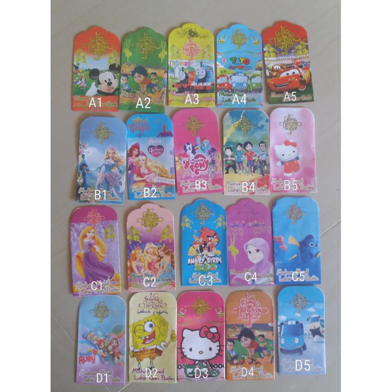 

Ready Stock Amplop Lebaran Idul Fitri Paper Glossy Pack