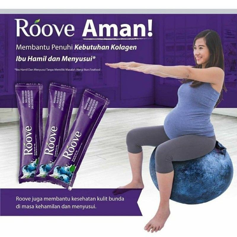 Roove Collagen 20Sachet (BOX) Paket 10 Hari Glowing