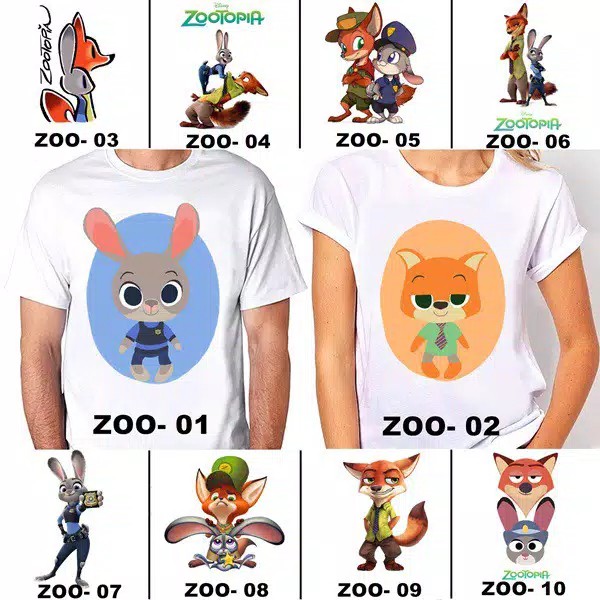 Kaos  Zoo Monyet Anak Dewasa Custom Couple FREE NAMA