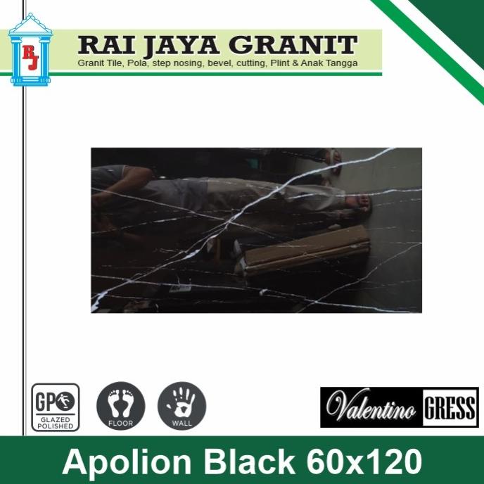 GRANIT Granit 60x120 New Apolion Black