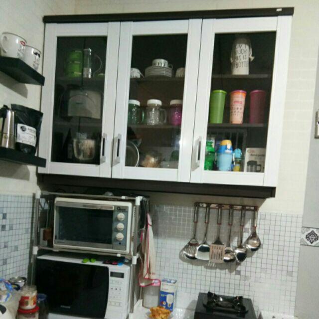 Ksa 2663 Graver Kitchen Set 3 Pintu Atas Kaca Anata