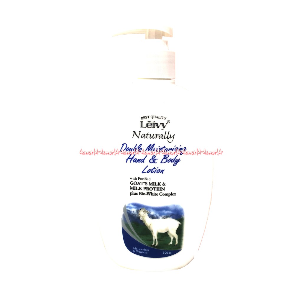 Leivy Naturally Double Moisturising Hand &amp; Body Lotion 500ml Handbody Hand Body