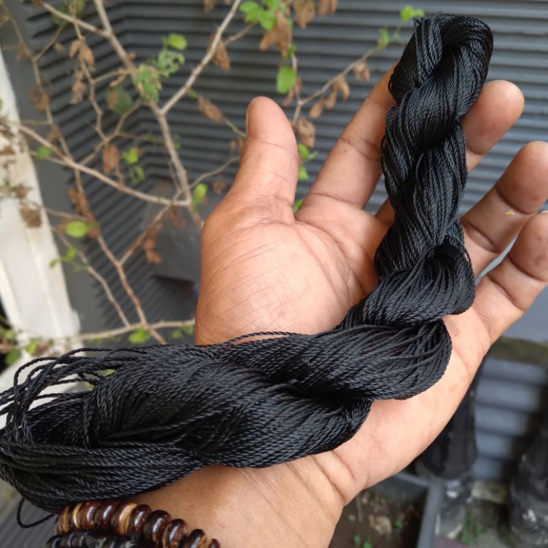 benang nilon tali tasbih dan gelang no 15 200m