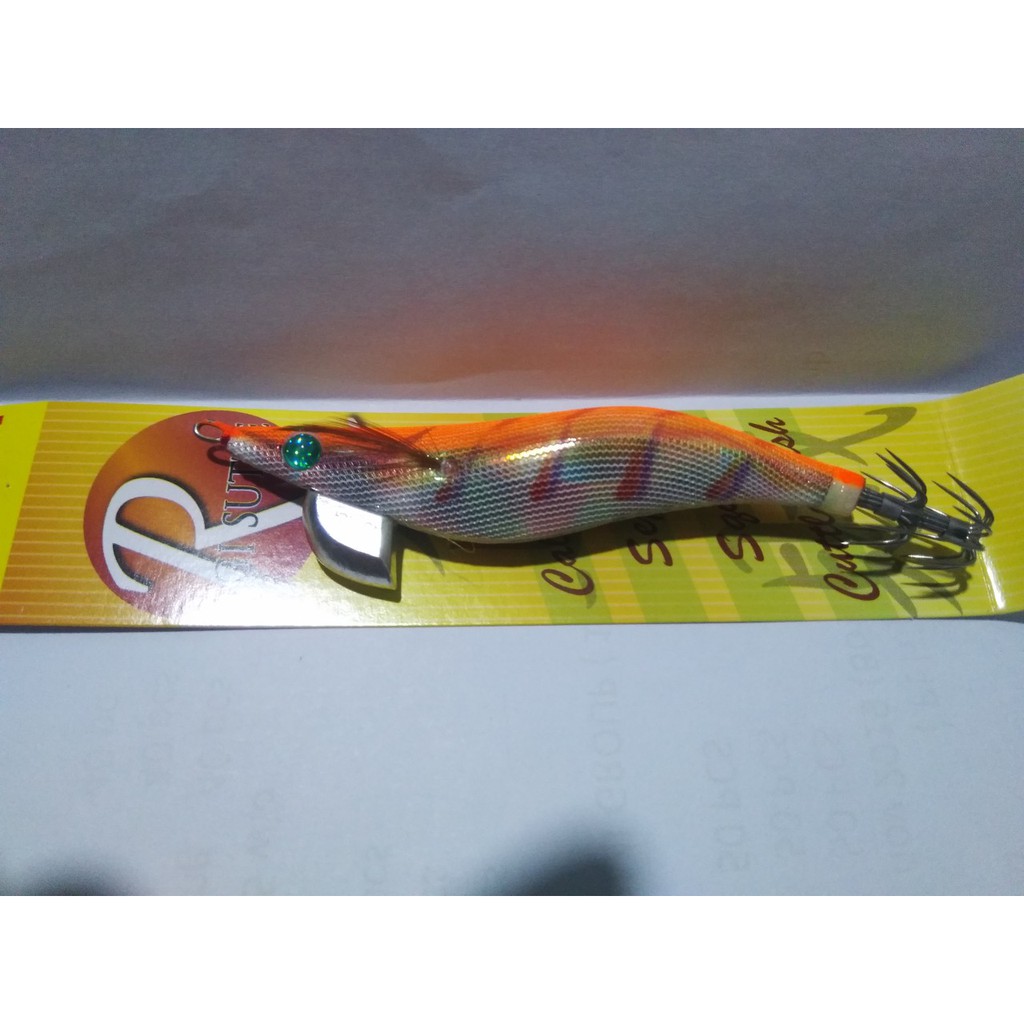 Egi / Squid Jig / Kapela Killer " Yamashita Sutte R 3.0 Orange Rainbow "