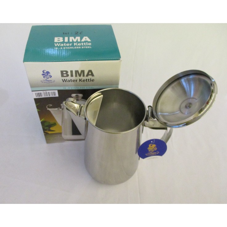 Teko Stainless Steel Water Kettle 2 Liter Aisi 304 BIMA 100220