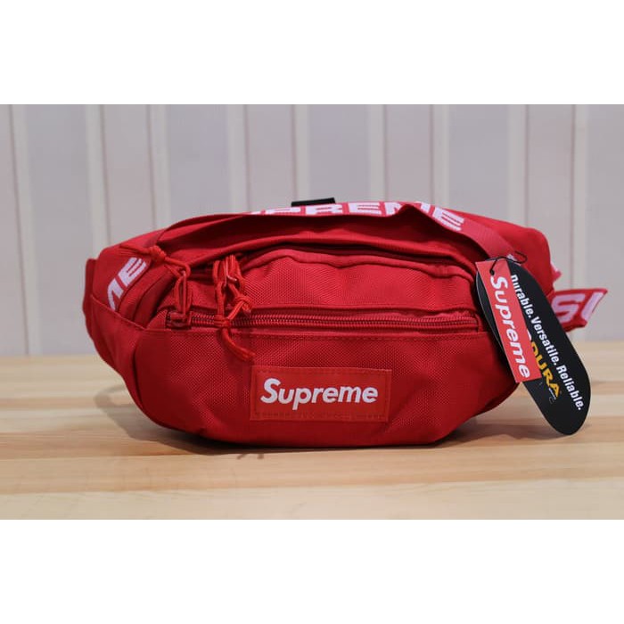 Tas Pinggang Waist Bag Supreme Premium