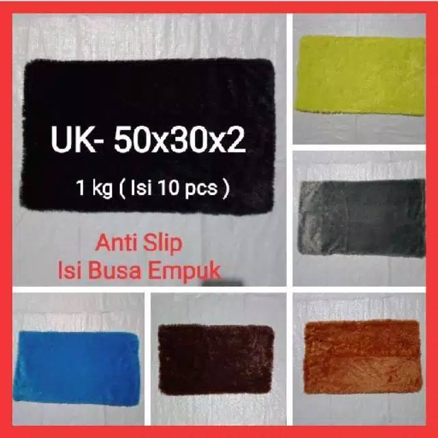 Keset Kaki/Keset Busa/Keset Bulu Rasfur (50x30x2cm)