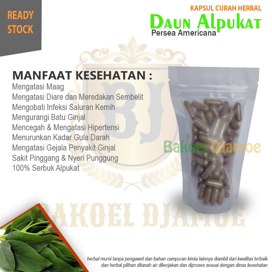 

Kapsul curah herbal daun alpukat kapsul herbal mengatasi sariawan menghitamkan rambut cod