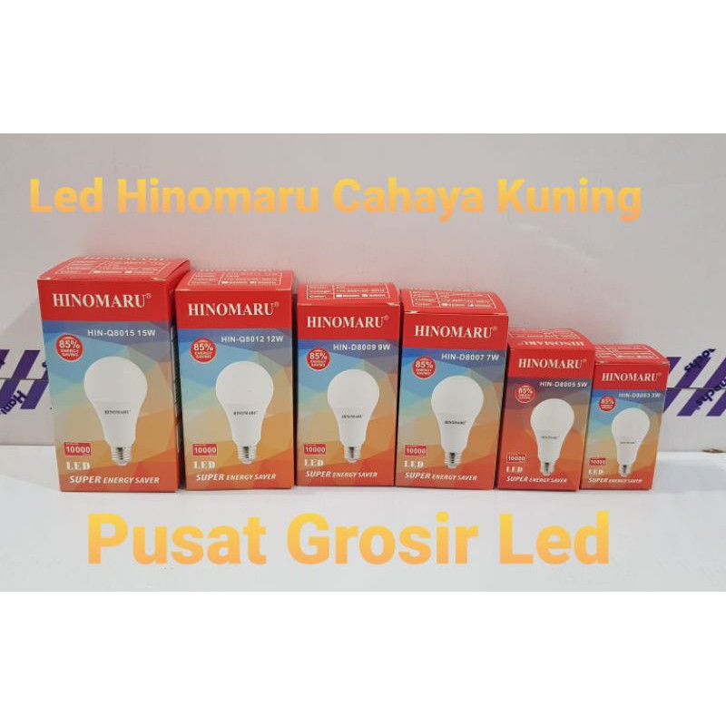 Lampu Led Hinomaru 9 watt 9w