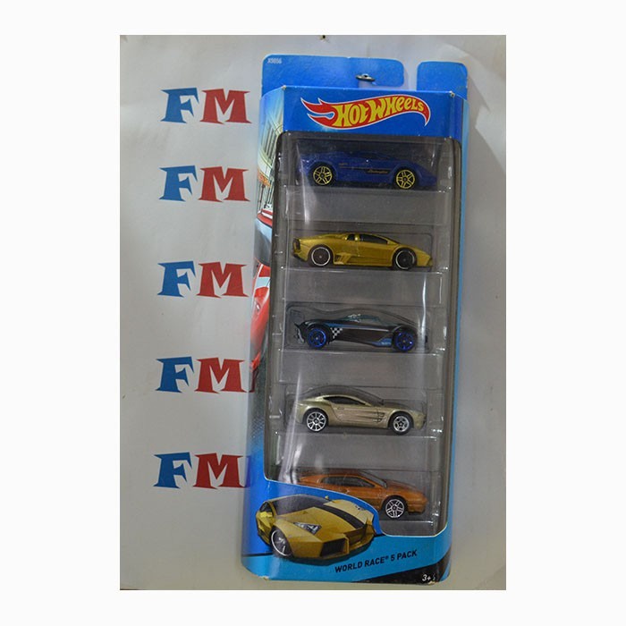 Hotwheels Gift Pack World Race Exotic