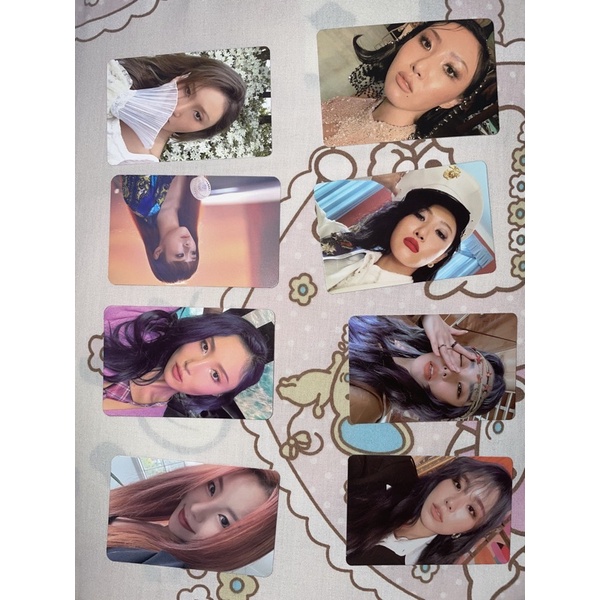 MAMAMOO OFFICIAL PHOTOCARD SOLAR MOONBYUL WHEEIN HWASA