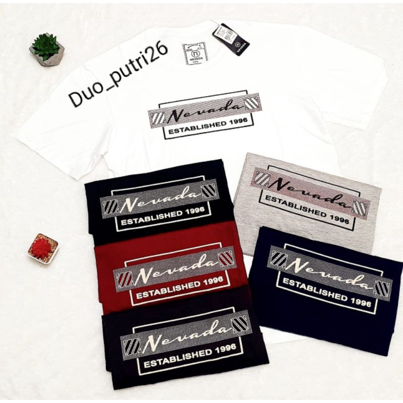 3PCS 10000 KAOS NEVADA | 100 3PCS KAOS NEVADA PRIA | Kaos Nevada pria | Kaos pria distro | Kaos pria