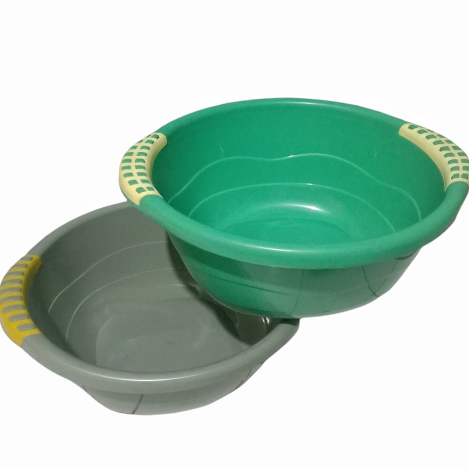 BASKOM PLASTIK 34 CM WARNA 17 LITER